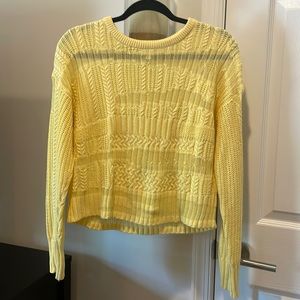Intermix crochet sweater - Medium